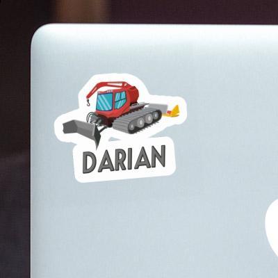 Pistenraupe Sticker Darian Laptop Image