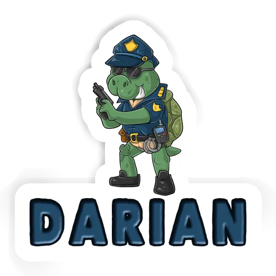 Sticker Police Officer Darian Laptop Image