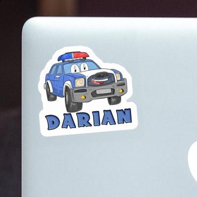 Sticker Police Car Darian Gift package Image