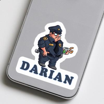 Sticker Darian Police Officer Laptop Image