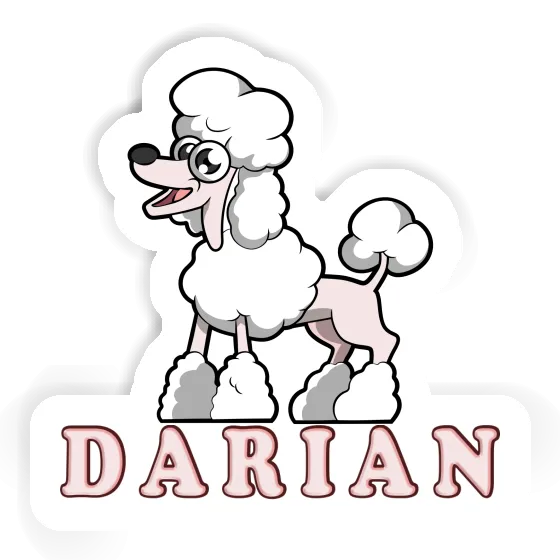 Darian Sticker Poodle Laptop Image