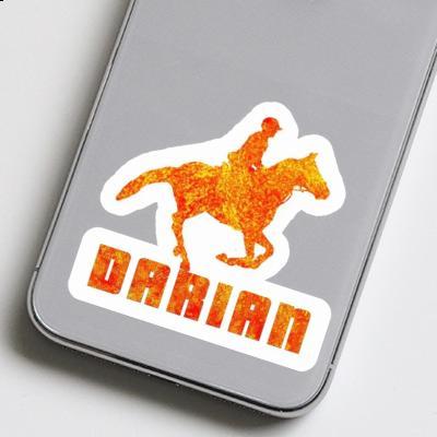 Darian Sticker Horse Rider Notebook Image