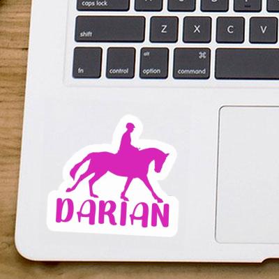 Darian Sticker Horse Rider Laptop Image