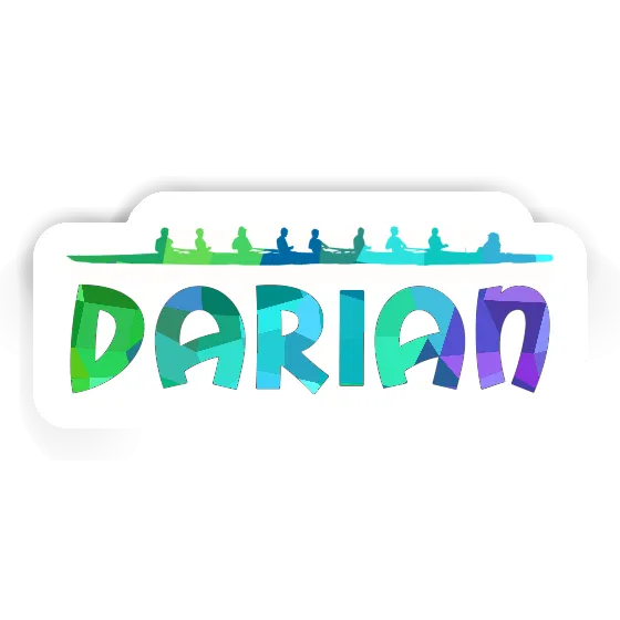 Rowboat Sticker Darian Image