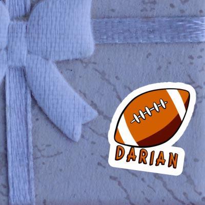 Darian Autocollant Ballon de rugby Gift package Image