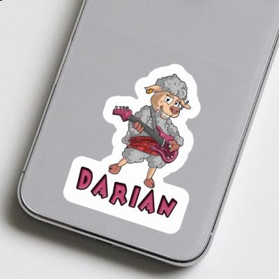 Darian Sticker Rockergirl Notebook Image