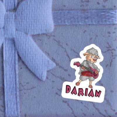 Darian Sticker Rockergirl Notebook Image