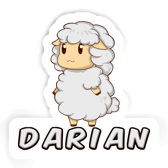 Darian Sticker Sheep Laptop Image