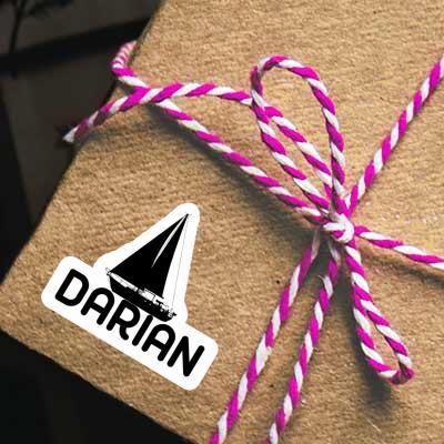 Sailboat Sticker Darian Laptop Image