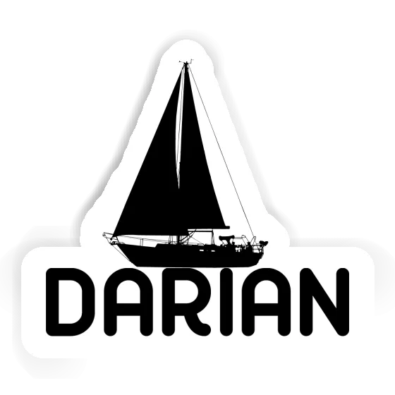 Sailboat Sticker Darian Gift package Image