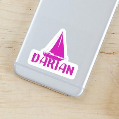 Sticker Sailboat Darian Notebook Image