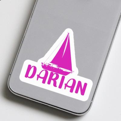 Darian Sticker Segelboot Notebook Image