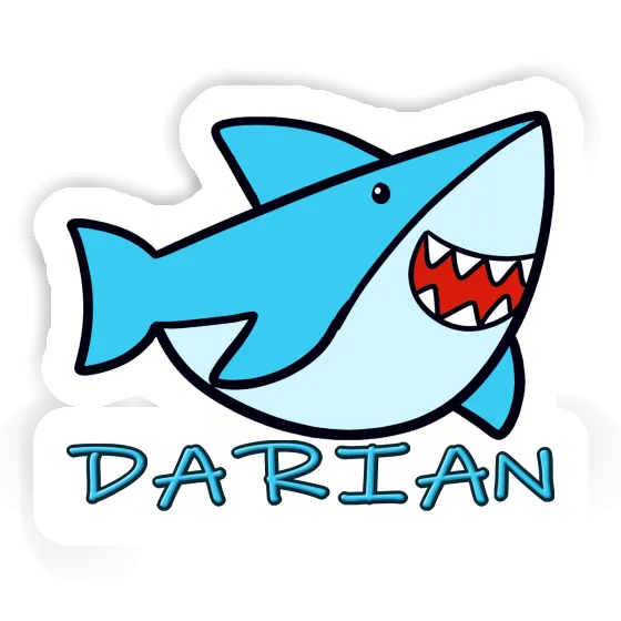 Darian Sticker Shark Notebook Image