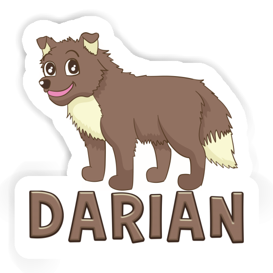 Darian Sticker Sheepdog Laptop Image