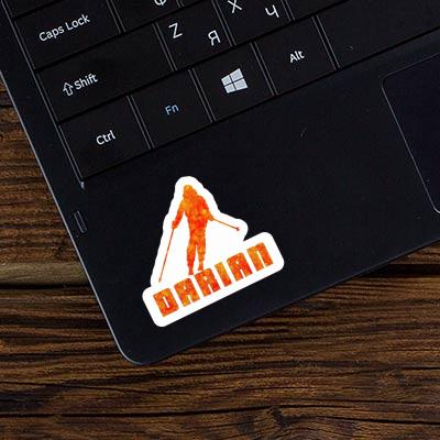 Sticker Darian Skier Gift package Image