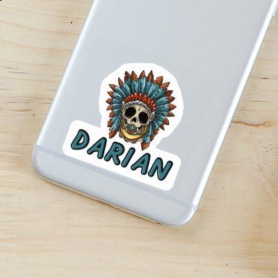 Darian Sticker Baby-Skull Notebook Image