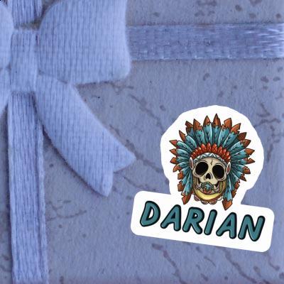 Sticker Darian Baby Totenkopf Image