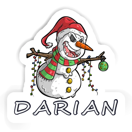 Snowman Sticker Darian Image