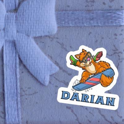 Darian Sticker Snowboarderin Laptop Image