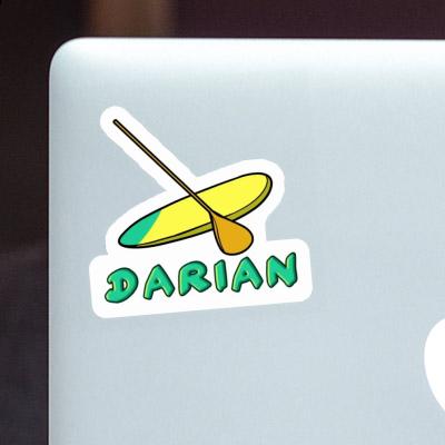 Stand Up Paddle Sticker Darian Notebook Image