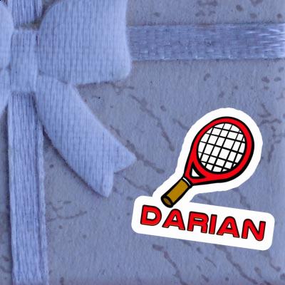 Autocollant Darian Raquette de tennis Laptop Image