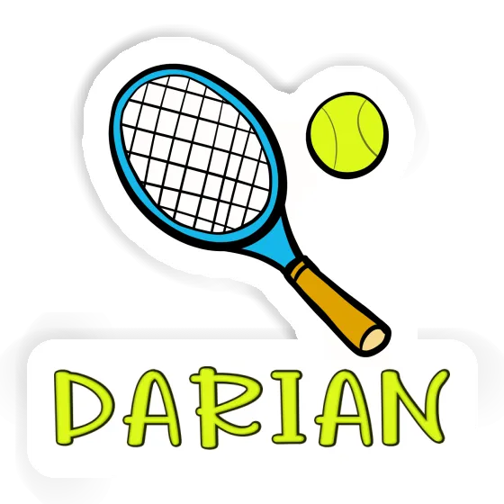 Sticker Tennis Racket Darian Image