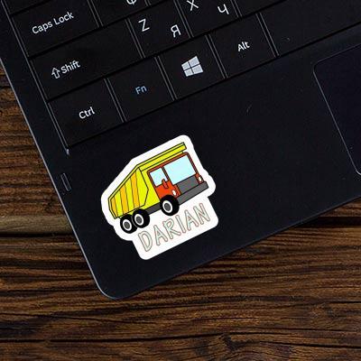 Sticker Dump Truck Darian Laptop Image