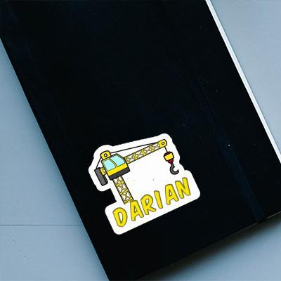 Tower Crane Sticker Darian Notebook Image