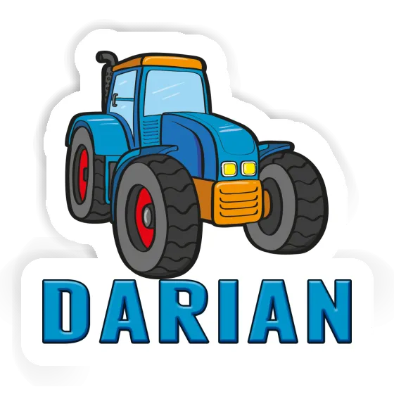 Autocollant Tracteur Darian Laptop Image