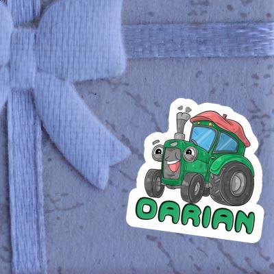 Darian Sticker Tractor Laptop Darian Sticker Tractor Laptop Image