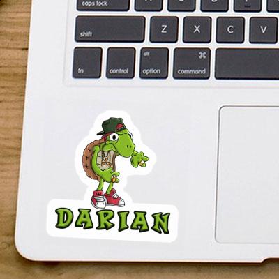 Darian Sticker Hip Hop Turtle Image