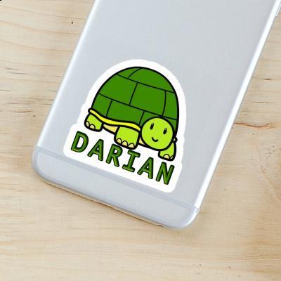 Autocollant Darian Tortue Notebook Image