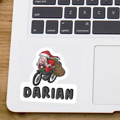 Darian Sticker Fahrradfahrer Notebook Image