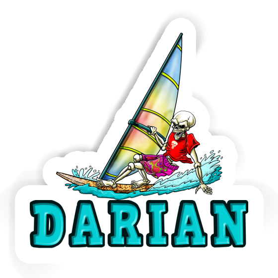 Surfeur Autocollant Darian Notebook Image