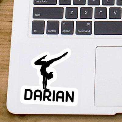 Sticker Yoga Woman Darian Image