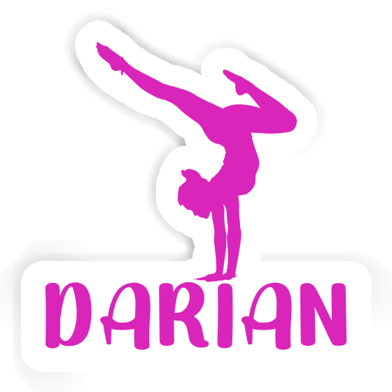 Sticker Darian Yoga Woman Gift package Image