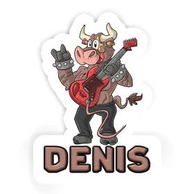 Sticker Denis Gitarrist Image