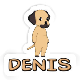 Sticker Denis Rhodesian Ridgeback Image
