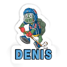 Hockeyspieler Sticker Denis Image