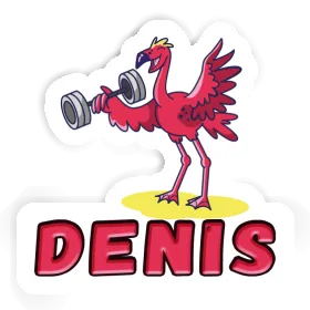 Aufkleber Denis Flamingo Image