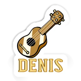 Sticker Gitarre Denis Image