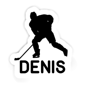 Sticker Eishockeyspieler Denis Image