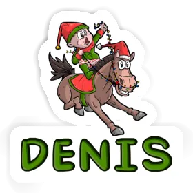 Denis Sticker Weihnachtspferd Image