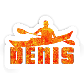 Aufkleber Kajakfahrer Denis Image