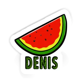 Denis Sticker Wassermelone Image