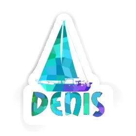 Sailboat Sticker Denis Image