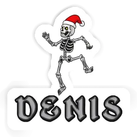 Weihnachts-Skelett Sticker Denis Image