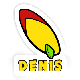 Denis Sticker Surfboard Image