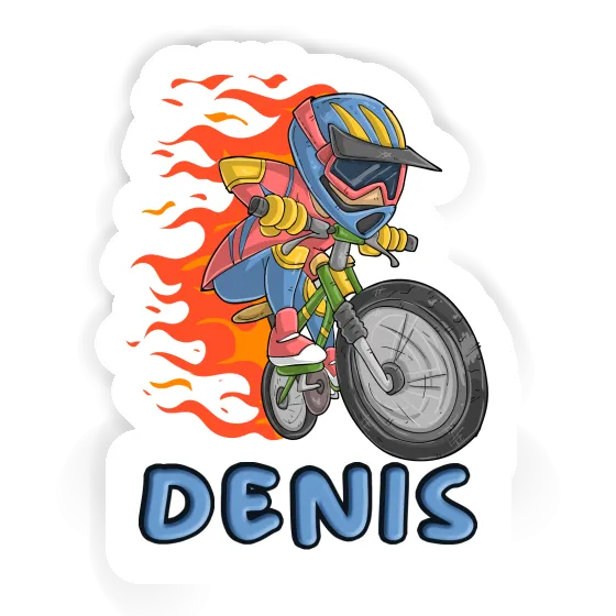 Denis Aufkleber Biker Laptop Image