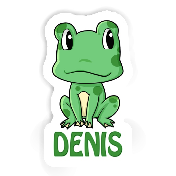 Denis Sticker Frog Notebook Denis Sticker Frog Gift package Image